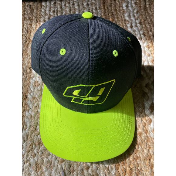 The Classics Yupoong Acrylic Wool Signed Baseball Hat Racing #49 Snap Back - Picture 4 of 7